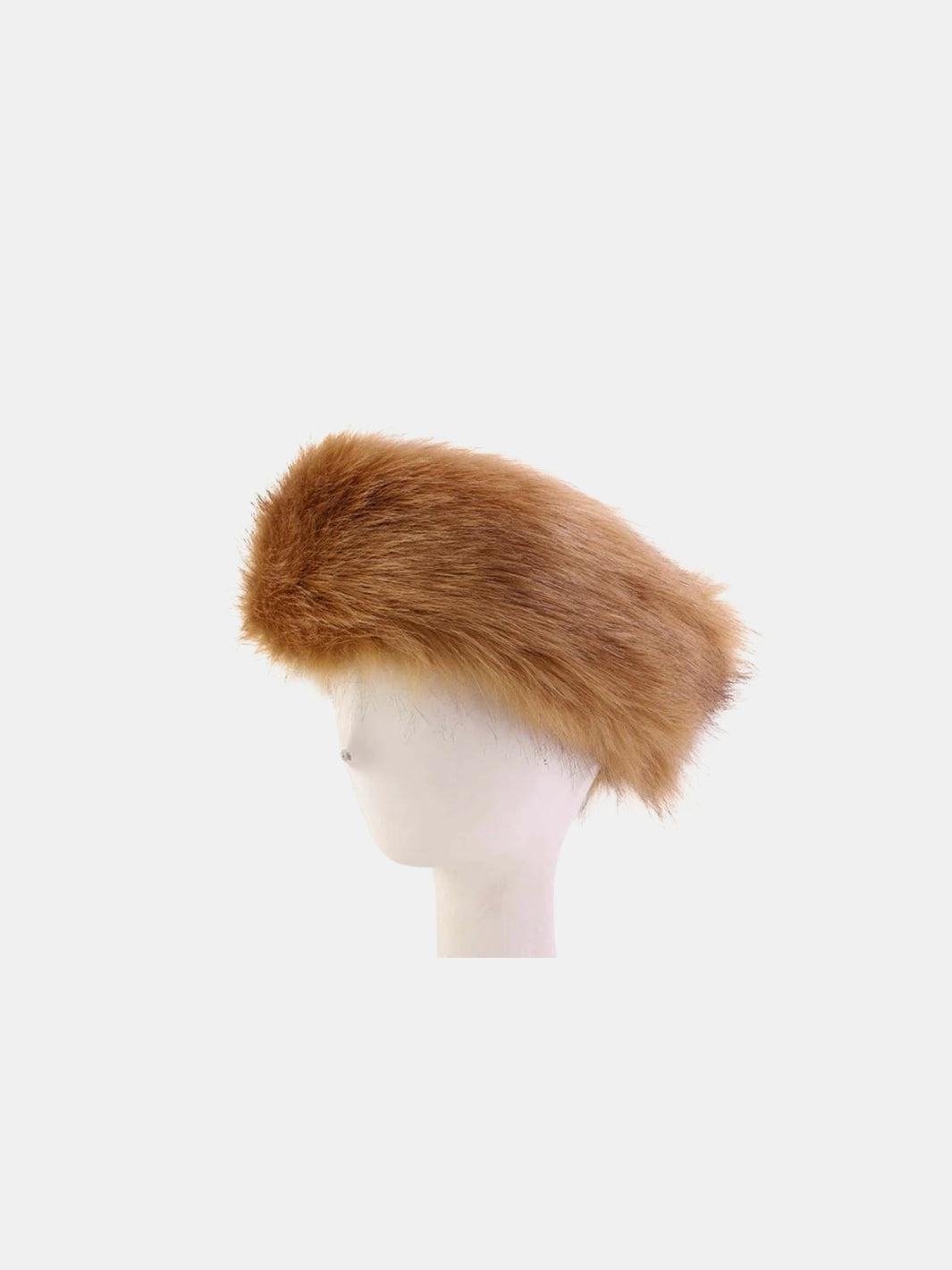 Bandeau Cheveux Fausse Fourrure
