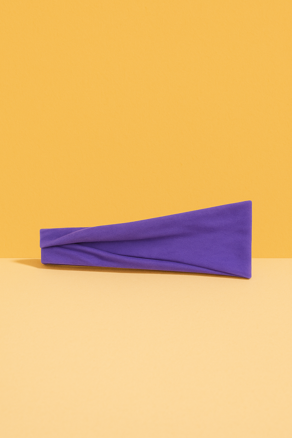 Bandeau Cheveux Sport Femme Tissu Violet