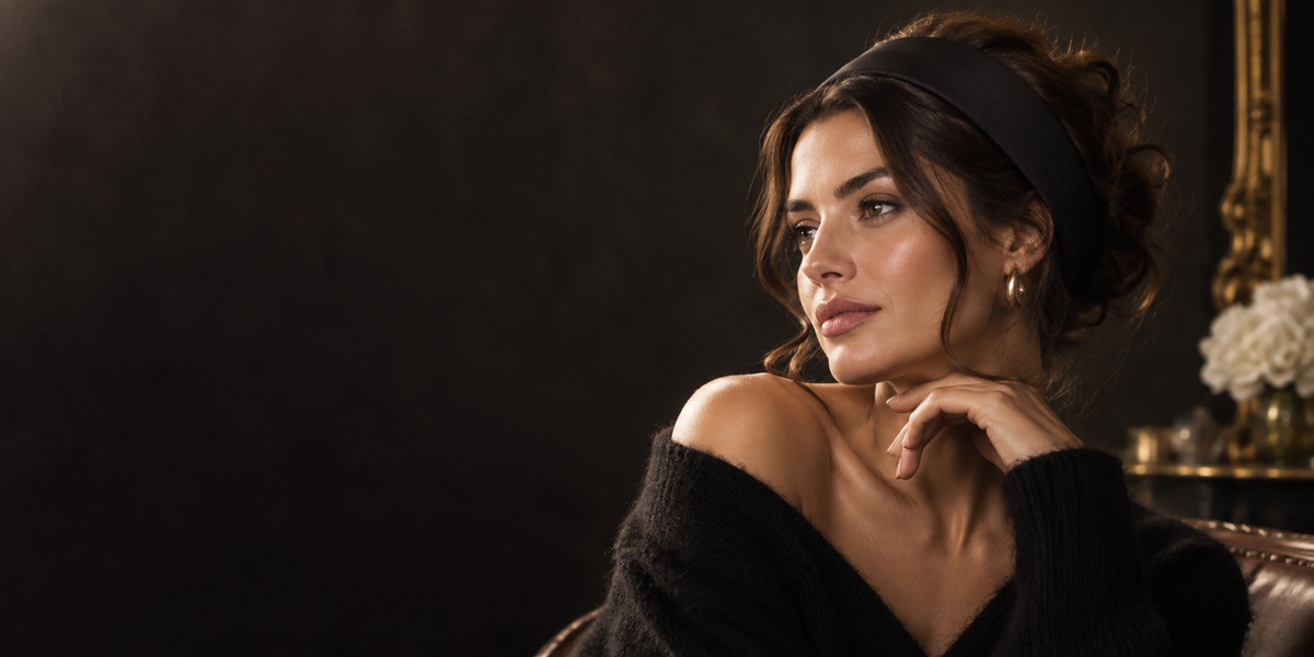 Bandeau Cheveux Anti Glisse