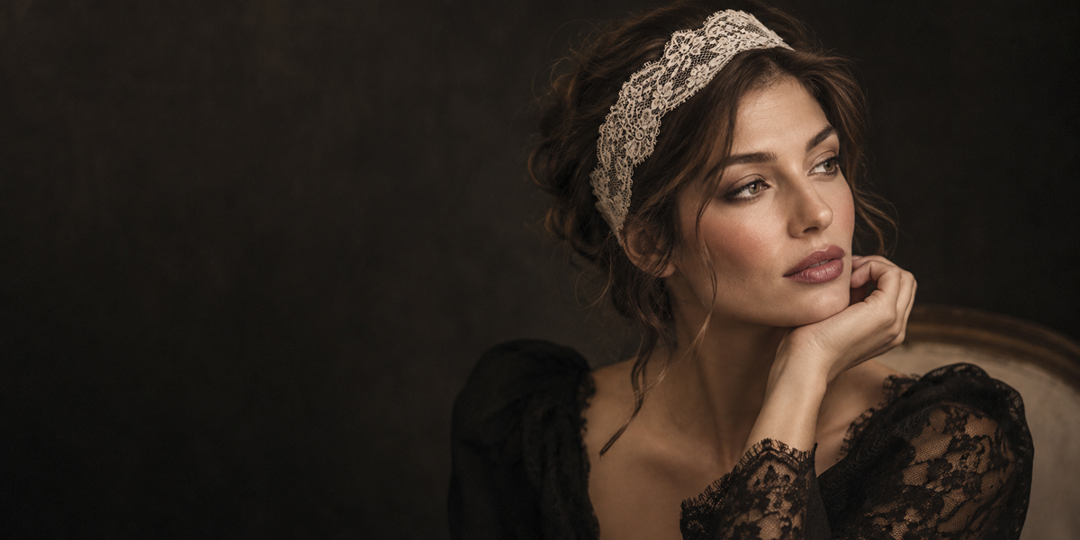 Bandeau Cheveux Dentelle