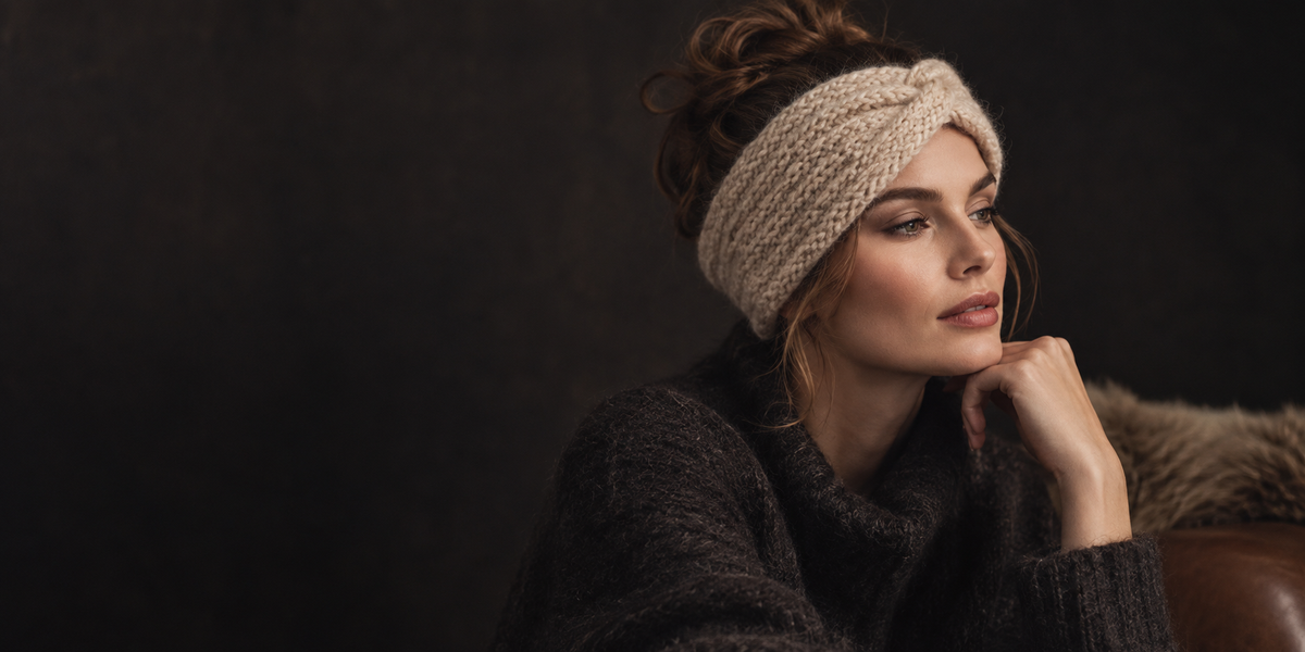 Bandeau Cheveux Hiver