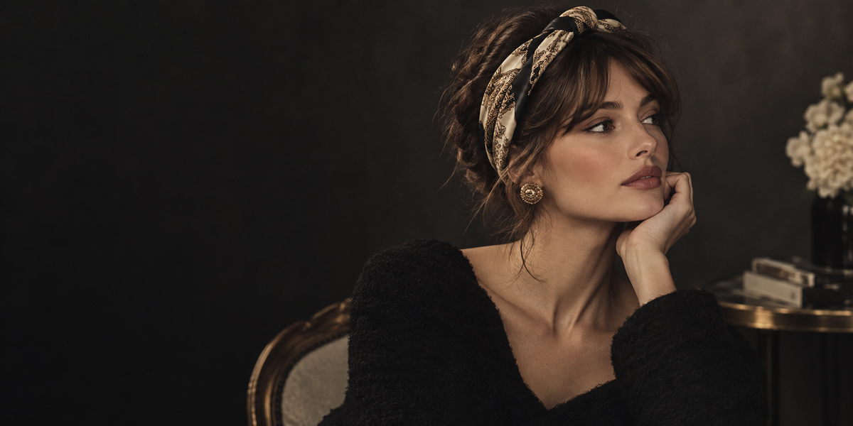 Bandeau Cheveux Vintage