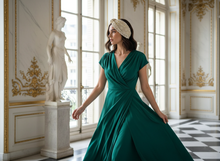 Bandeau Femme Tissu Dentelle Crème Marguerite — Modèle — éditorial — Les Jolies Têtes