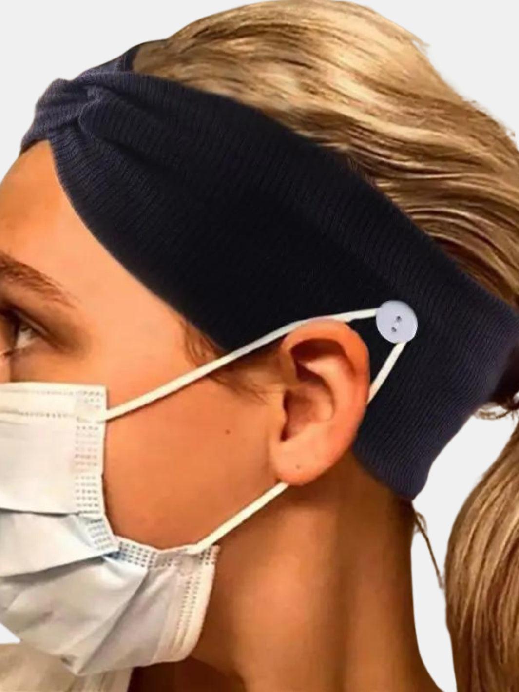 Bandeau Cheveux Avec Bouton