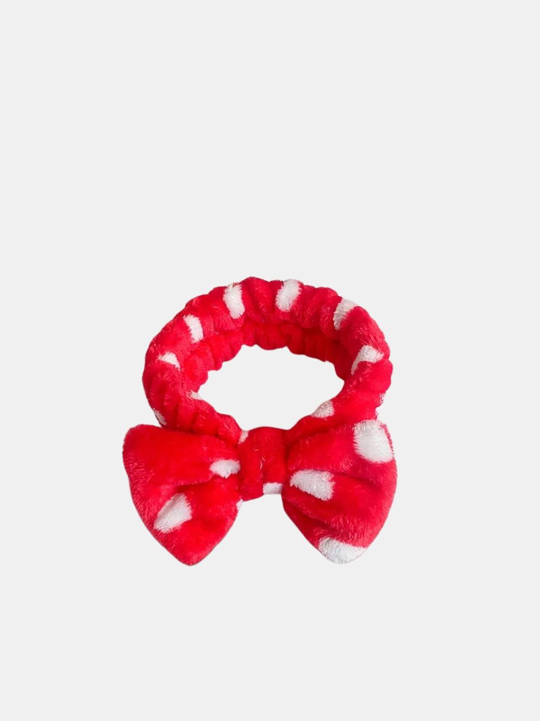 Bandeau Cheveux Corail Et Blanc