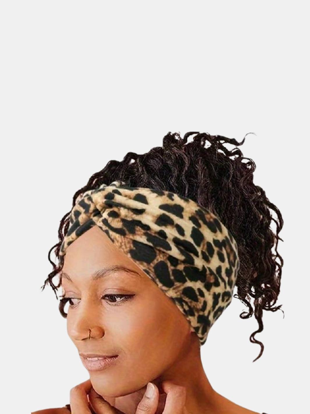 Bandeau Cheveux Femme Leopard