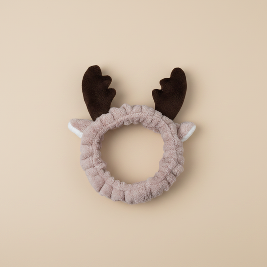 Bandeau Cheveux Femme Motif Cerf — Packshot fond beige — Les Jolies Têtes