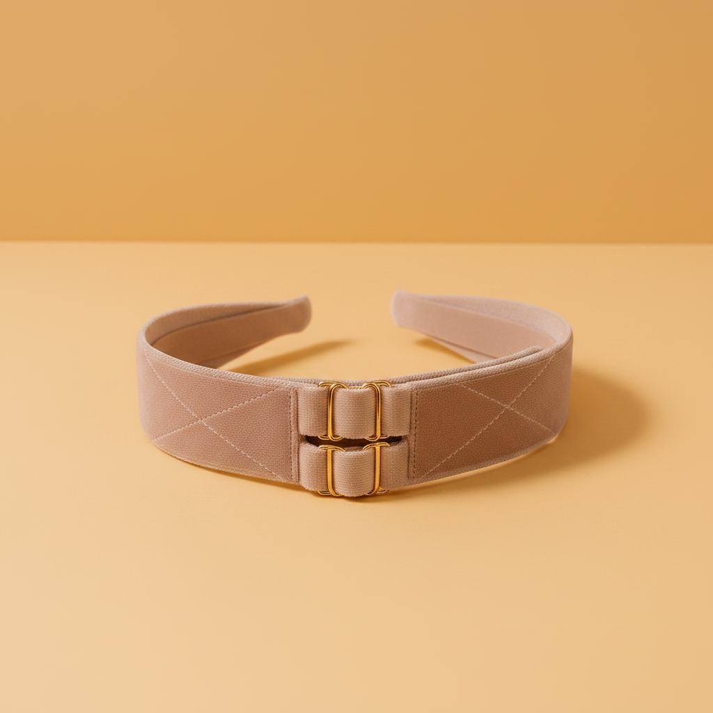 Bandeau Cheveux Anti Glisse — Packshot fond beige — Les Jolies Têtes