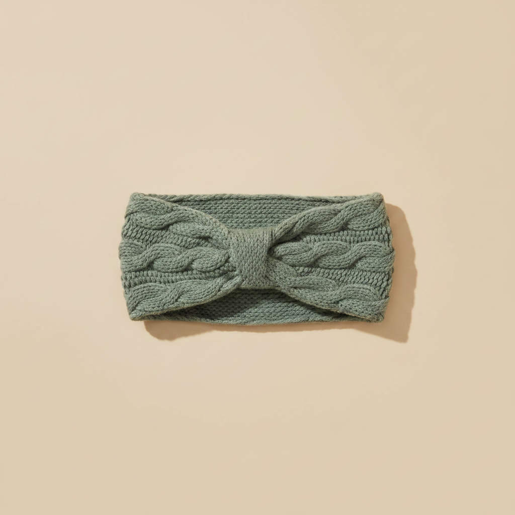Bandeau Cheveux Femme Hiver — Packshot fond beige — Les Jolies Têtes