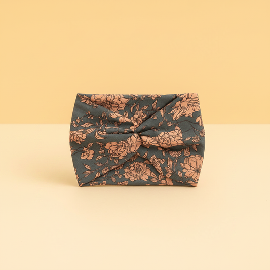 Bandeau Cheveux Fleur — Packshot fond beige — Les Jolies Têtes