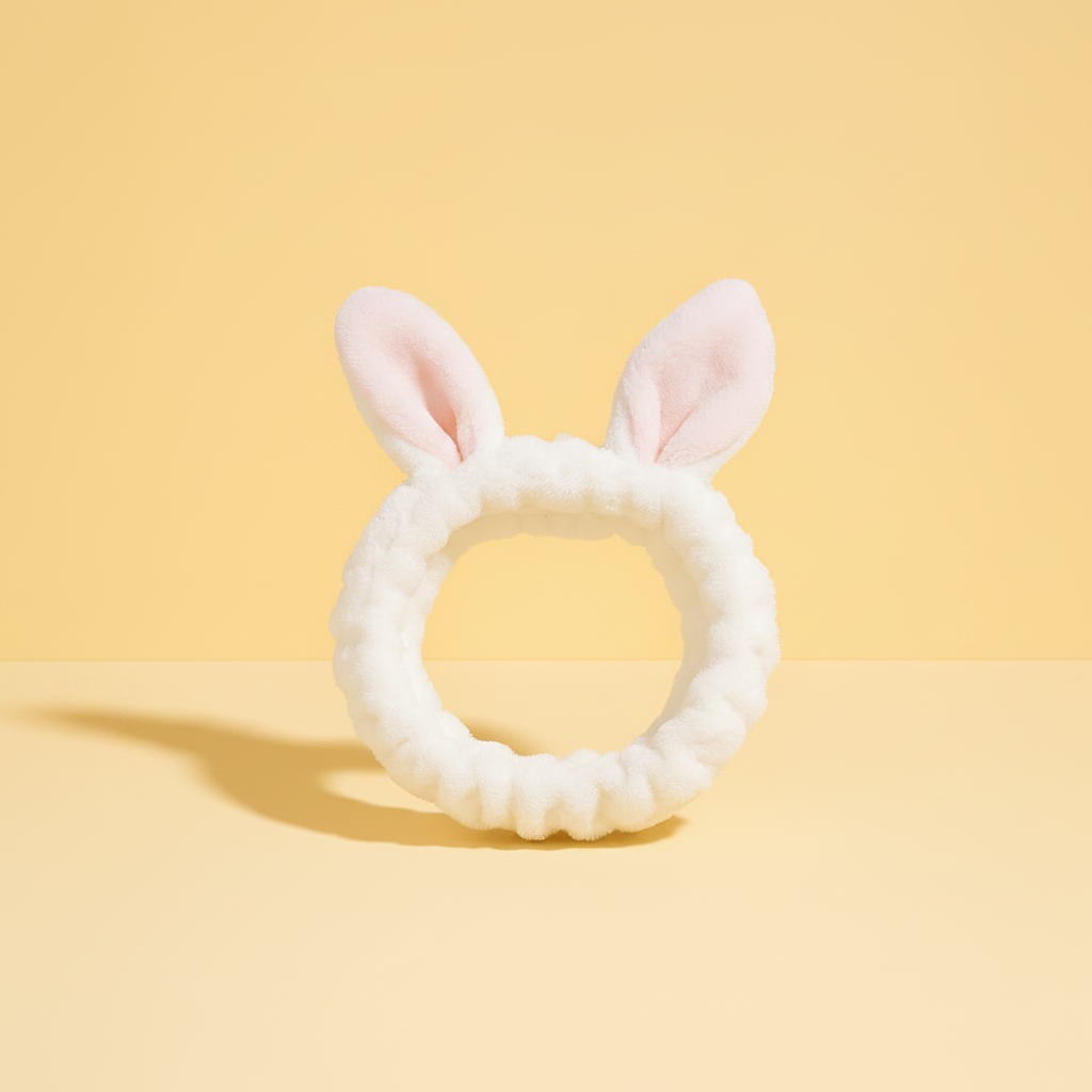 Bandeau Cheveux Oreilles de Lapin — Packshot fond beige — Les Jolies Têtes