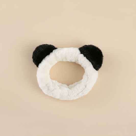 Bandeau Cheveux Panda — Packshot fond beige — Les Jolies Têtes