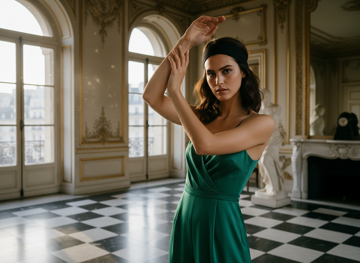 Bandeau Coloré Cheveux — Modèle — éditorial — Les Jolies Têtes