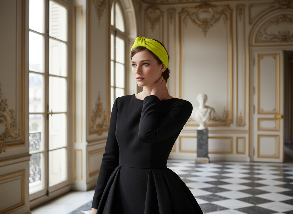 Bandeau Cheveux Fluo — Modèle — éditorial — Les Jolies Têtes
