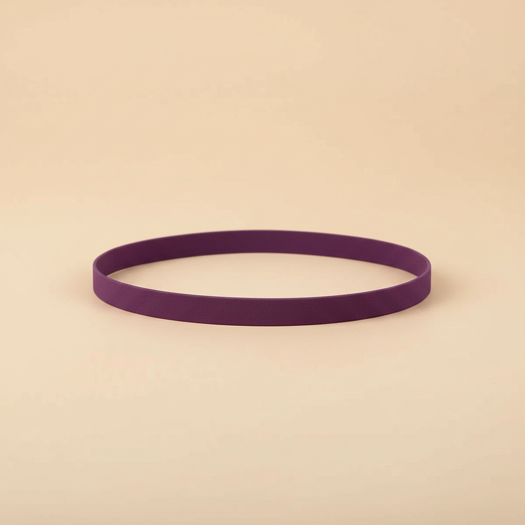 Bandeau Grip Homme Élastique Violet — Packshot fond beige — Les Jolies Têtes