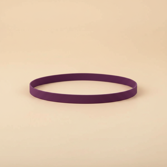 Bandeau Grip Homme Élastique Violet — Packshot fond beige — Les Jolies Têtes