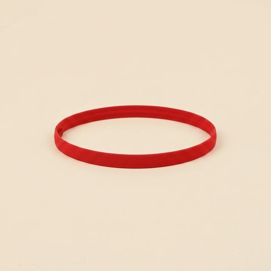 Bandeau Grip Homme Performance Rouge — Packshot fond beige — Les Jolies Têtes