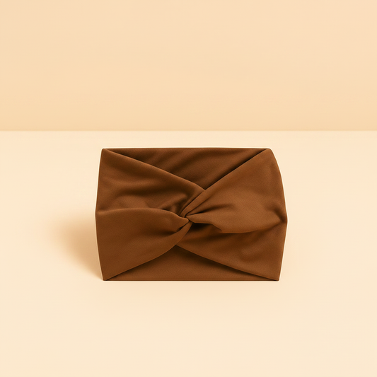Bandeau Large Pour Cheveux Femme — Packshot fond beige — Les Jolies Têtes