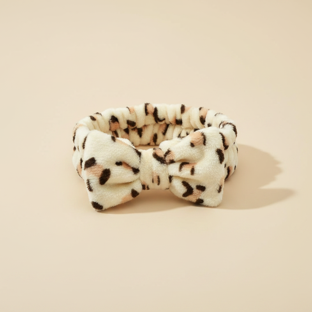 Bandeau Léopard — Packshot fond beige — Les Jolies Têtes