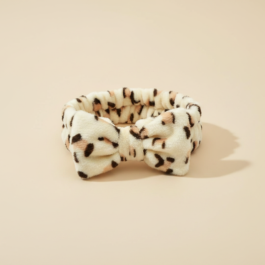 Bandeau Léopard — Packshot fond beige — Les Jolies Têtes
