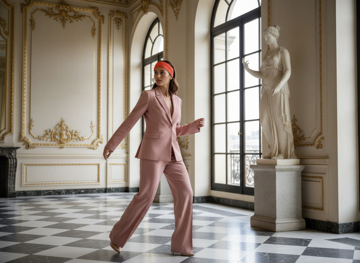 Bandeau Running Femme — Modèle — éditorial — Les Jolies Têtes