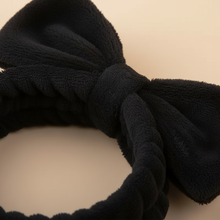 Bandeau Nœud Soin Femme Tissu Onyx — détail matière