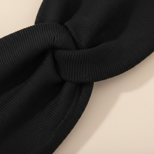 Bandeau Uni Homme Polyester Noir — détail matière