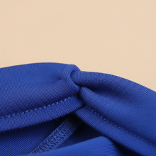 Bandeau Grip Homme Élastique Bleu Foncé — détail matière
