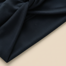 Bandeau Turban Femme Tissu Bleu Marine — détail matière