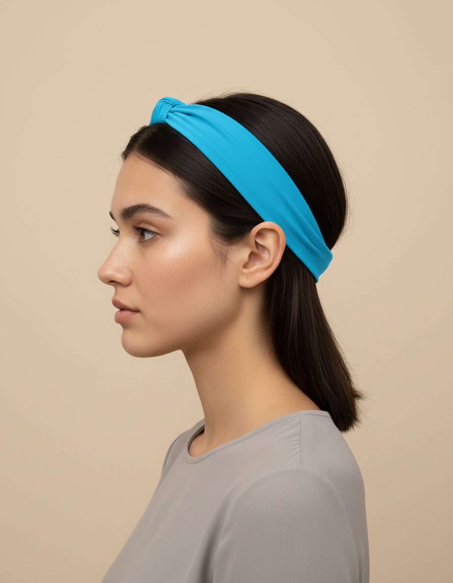 Bandeau Grip Homme Performance Bleu Ciel