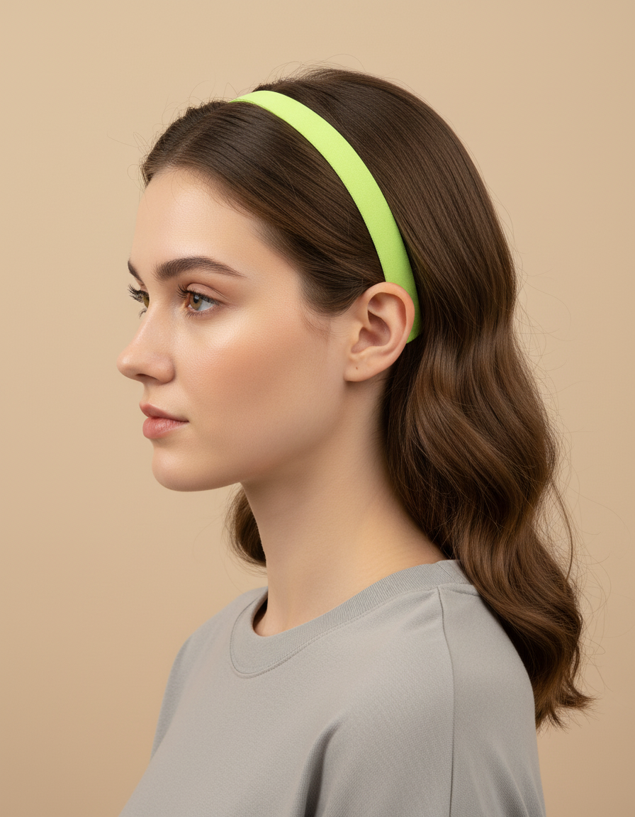 Bandeau Grip Homme Performance Jaune Fluo